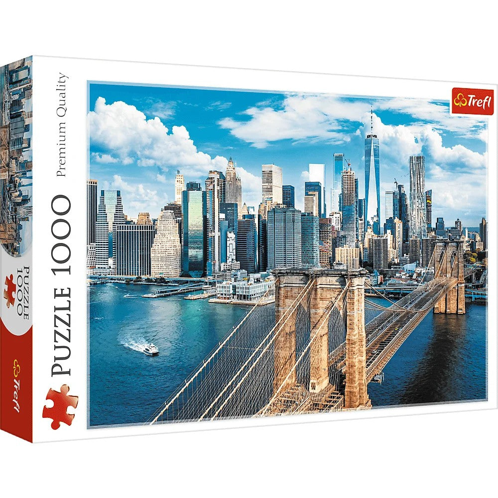 Trefl 1000 piece Jigsaw Puzzle, Brooklyn Bridge, New York, USA