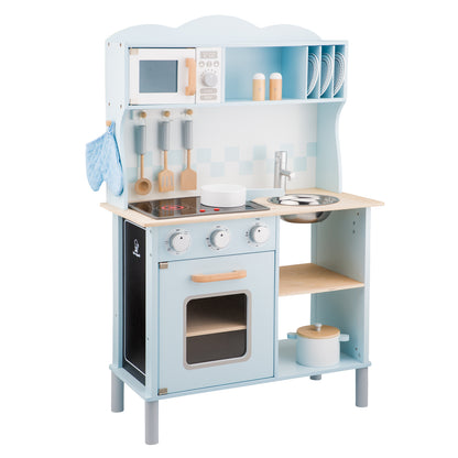 New Classic Toys Kitchenette Modern Electric Cooking, Blue
