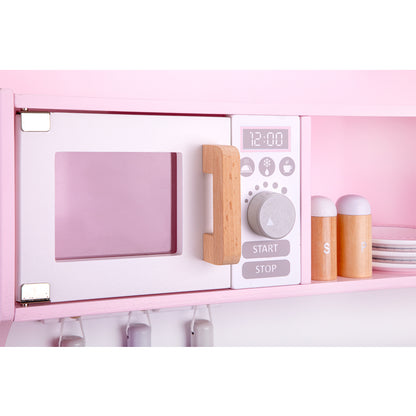 New Classic Toys Kitchenette Modern Electric Cooking, Pink