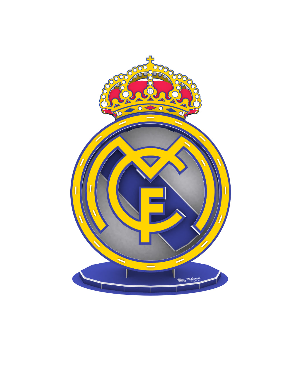 Banbo Toys Soccer Team Crest 3D Puzzle Real Madrid