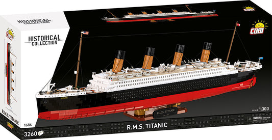 COBI Historical Collection R.M.S. TITANIC 1:300 Scale, 3260 Pieces