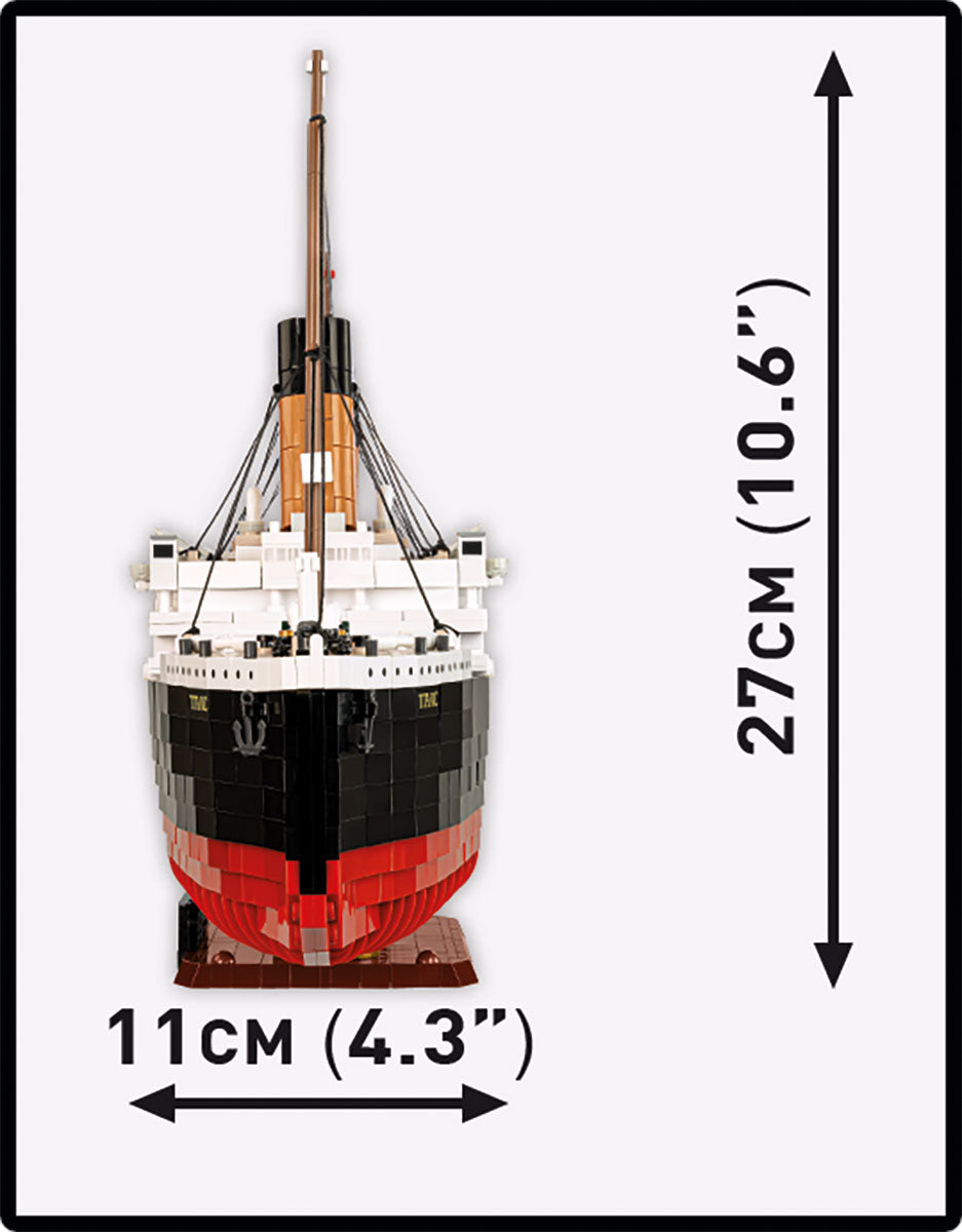 COBI Historical Collection R.M.S. TITANIC 1:300 Scale, 3260 Pieces