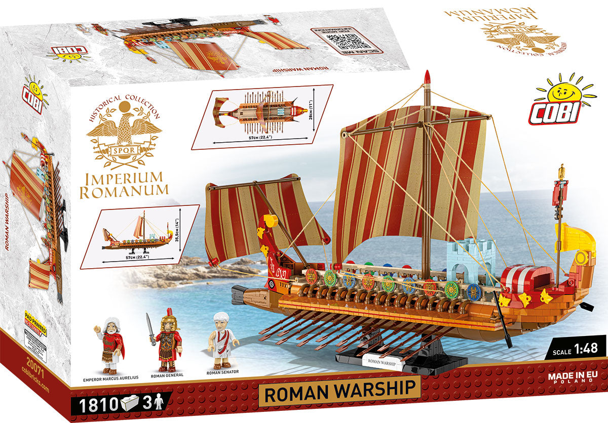 COBI Historical Collection: Imperium Romanum Roman Warship