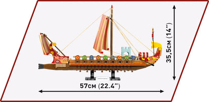 COBI Historical Collection: Imperium Romanum Roman Warship