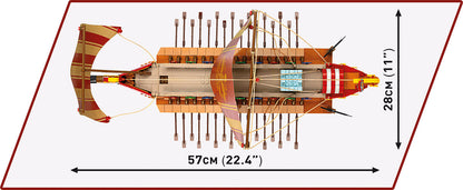 COBI Historical Collection: Imperium Romanum Roman Warship