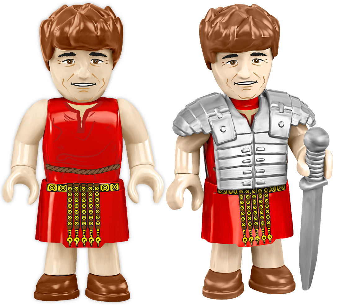 COBI Imperium Romanum Roman Camp - Tent Building Set, 198 Pieces