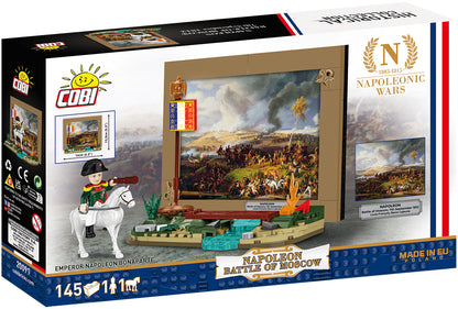 COBI Napoleonic Wars Napoleon - Battle of Moscow Building Set, 145 Pieces