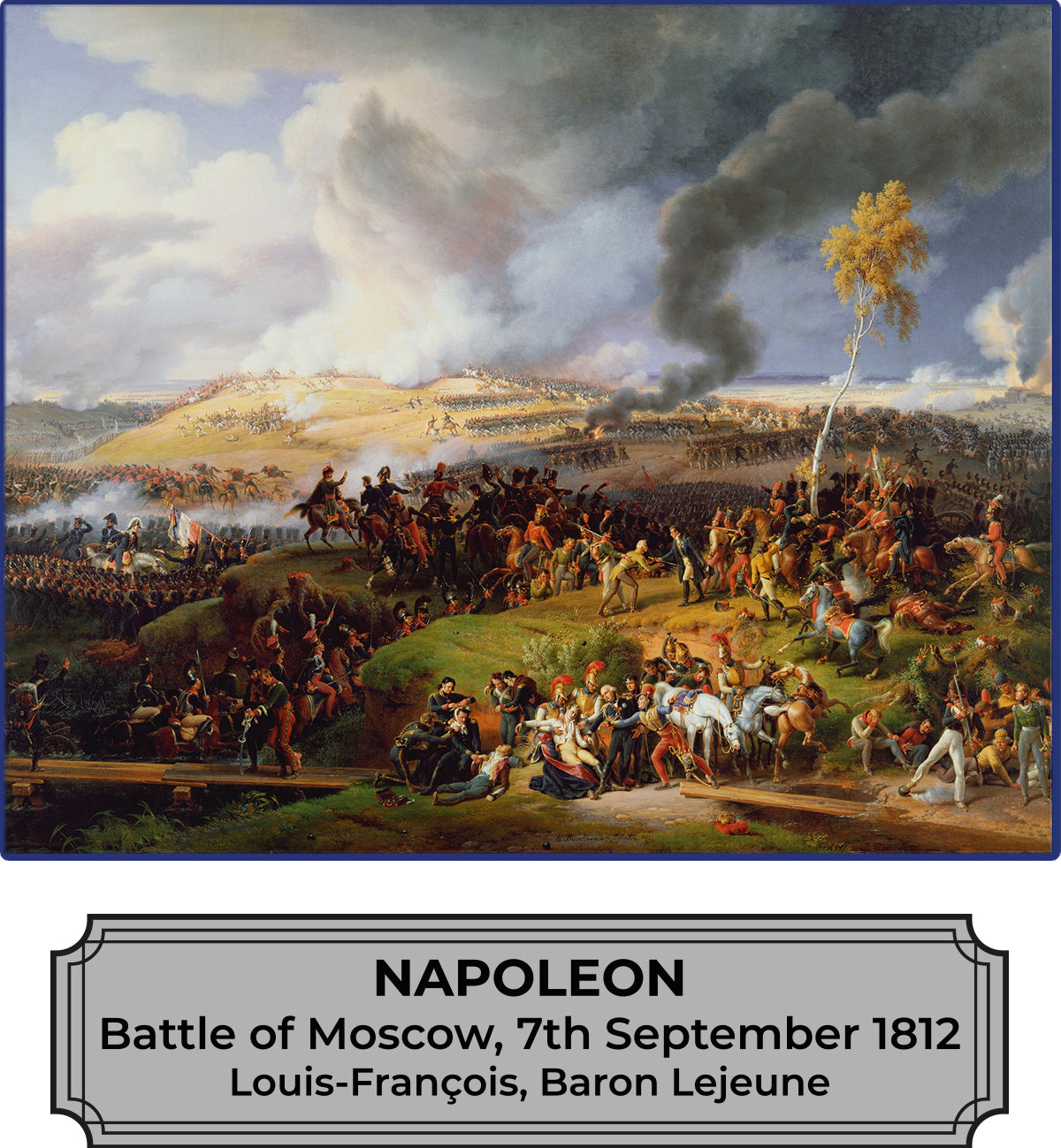 COBI Napoleonic Wars Napoleon - Battle of Moscow Building Set, 145 Pieces