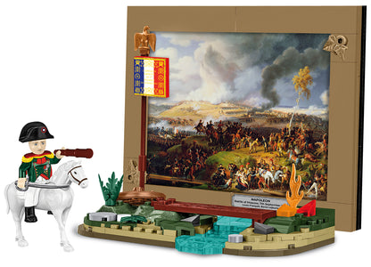 COBI Napoleonic Wars Napoleon - Battle of Moscow Building Set, 145 Pieces