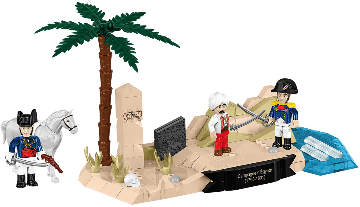 COBI Napoleonic Wars Egyptian Campaign (1798-1801) Building Set, 243 Pieces