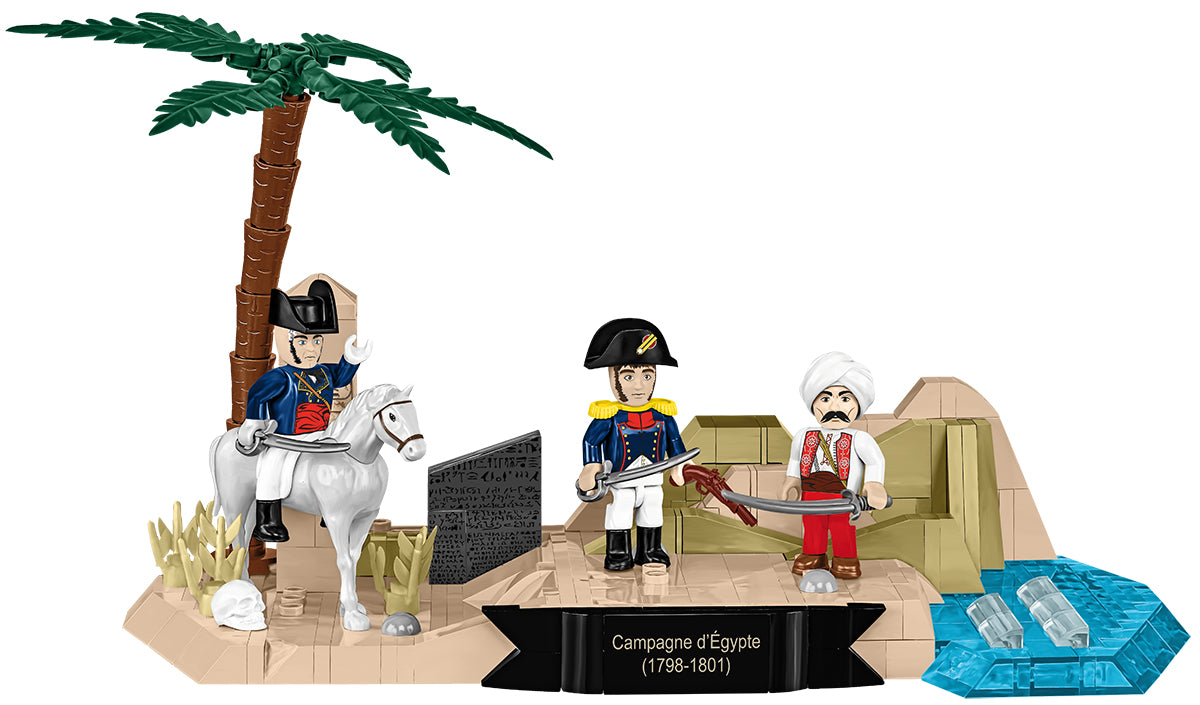 COBI Napoleonic Wars Egyptian Campaign (1798-1801) Building Set, 243 Pieces