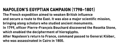 COBI Napoleonic Wars Egyptian Campaign (1798-1801) Building Set, 243 Pieces