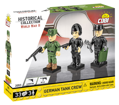 COBI Historical Collection WWII German Tank Crew Figures