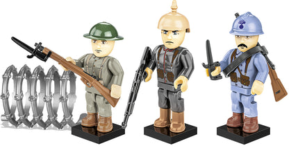 COBI Historical Collection Great War, 3 Figures & Accessories