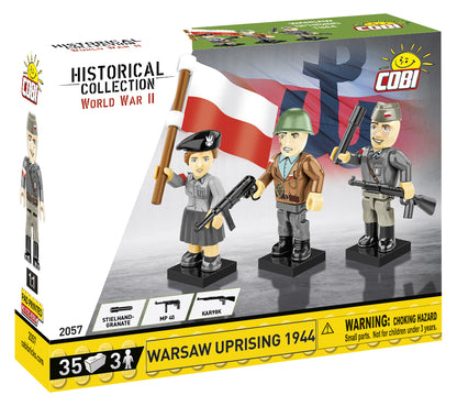 COBI Historical Collection WWII Warsaw Uprising 1944 Figures