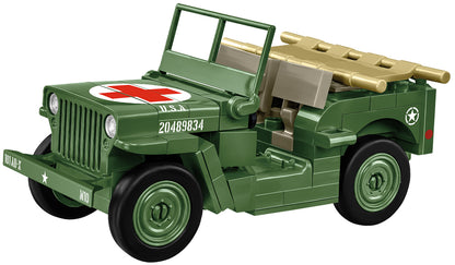 COBI Historical Collection WWII JEEP Willys MB Medical Vehicle