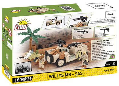 COBI Historical Collection JEEP Willys MB - SAS Vehicle