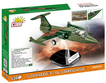 COBI Historical Collection Vietnam War Lockheed F-104 STARFIGHTER, 438 Pieces