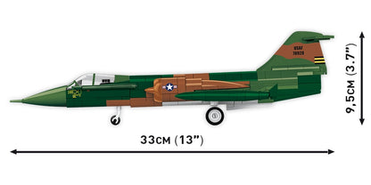 COBI Historical Collection Vietnam War Lockheed F-104 STARFIGHTER, 438 Pieces