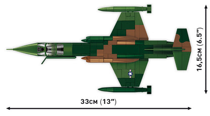 COBI Historical Collection Vietnam War Lockheed F-104 STARFIGHTER, 438 Pieces