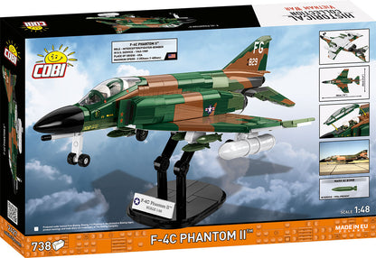COBI Historical Collection F-4C Phantom II™ (Vietnam War) Building Set, 738 Pieces