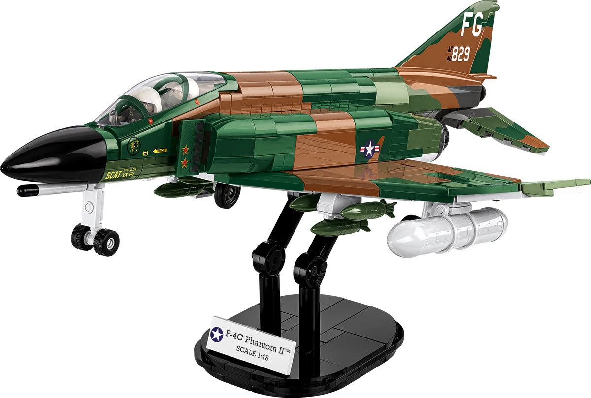 COBI Historical Collection F-4C Phantom II™ (Vietnam War) Building Set, 738 Pieces