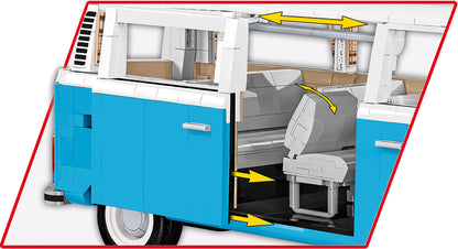 COBI 1:12 Scale Volkswagen Transporter T2B Bus