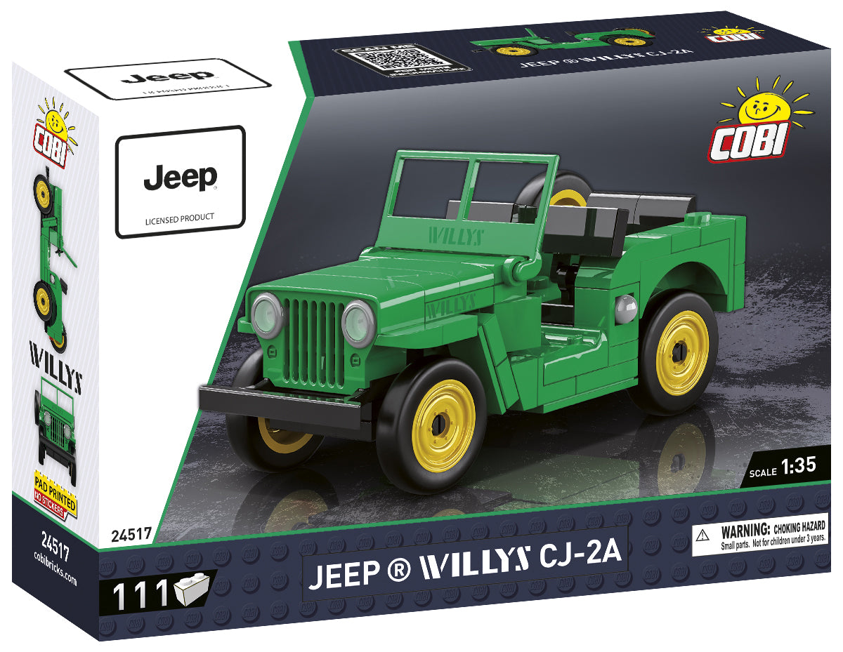 COBI JEEP Willys CJ-2A (Green)