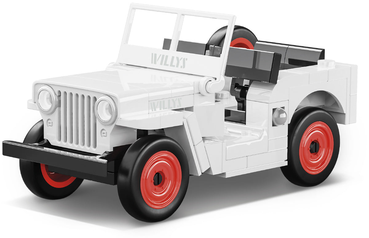 COBI JEEP Willys CJ-2A (White)