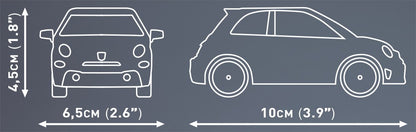 COBI Abarth 595 Vehicle