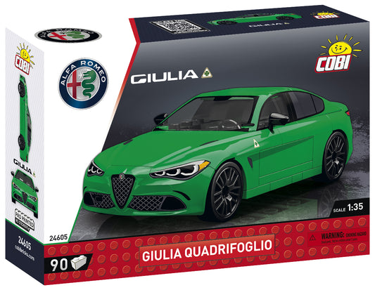 COBI Alfa Romeo Giulia Quadrifoglio Vehicle, Green