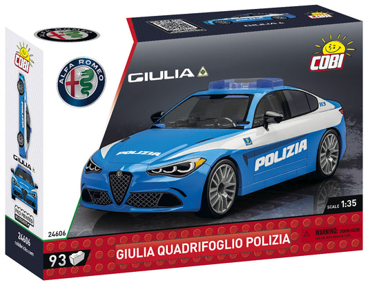 COBI Alfa Romeo Gulia Quadrifoglio Polizia Vehicle