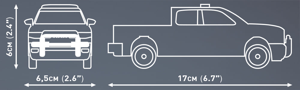 COBI RAM 1500 Police Vehicle Model