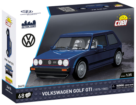 COBI Action Town Volkswagen Golf GTI (1974-1983), 68 Piece Vehicle