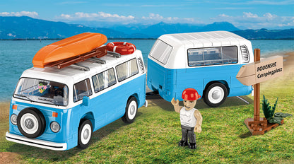 COBI Action Town Volkswagen Camper Van 1:35 Scale, 322 Pieces