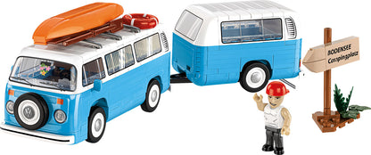 COBI Action Town Volkswagen Camper Van 1:35 Scale, 322 Pieces