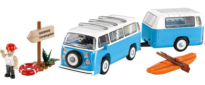 COBI Action Town Volkswagen Camper Van 1:35 Scale, 322 Pieces