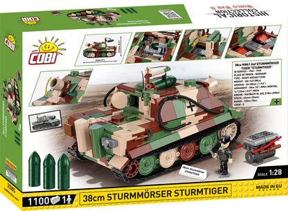 COBI Historical Collection WWII 38 Sturmmorser Sturmtiger
