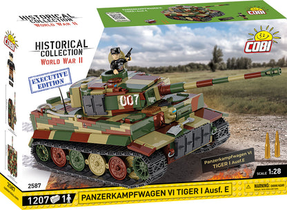 COBI Historical Collection WWII Panzerkampfwagen VI TIGER I Ausf. E - EXECUTIVE EDITION