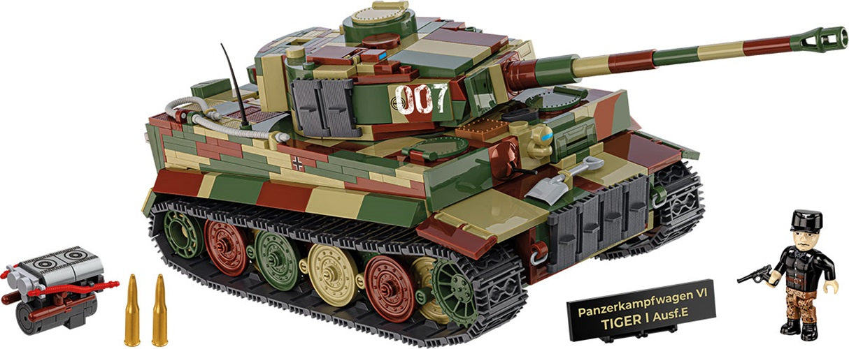 COBI Historical Collection WWII Panzerkampfwagen VI TIGER I Ausf. E - EXECUTIVE EDITION