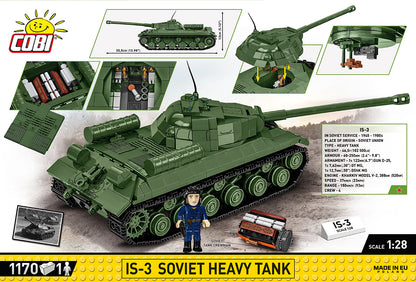 COBI Historical Collection WWII IS-3 Soviet Heavy Tank