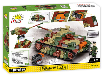 COBI Historical Collection WWII PzKpfw IV Ausf. G Tank