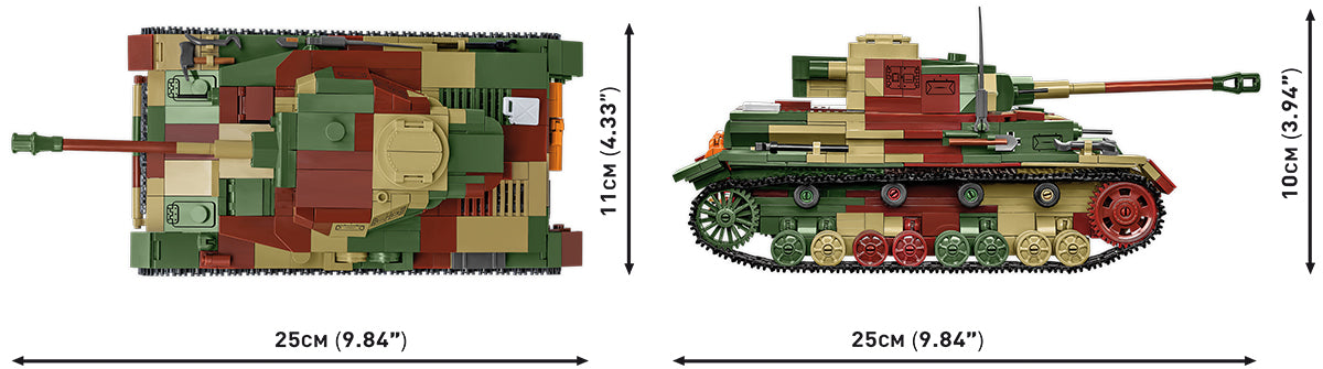 COBI Historical Collection WWII PzKpfw IV Ausf. G Tank