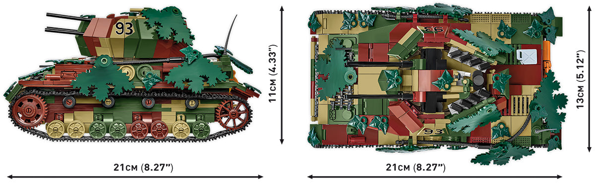 COBI Historical Collection WWII Flakpanzer IV Wirbelwind - EXECUTIVE EDITION