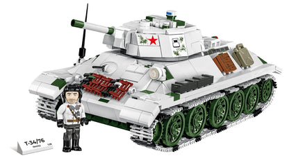 COBI Historical Collection WWII T-34/76 mod 1941/42 2-in-1 (PL/SOV) Tank