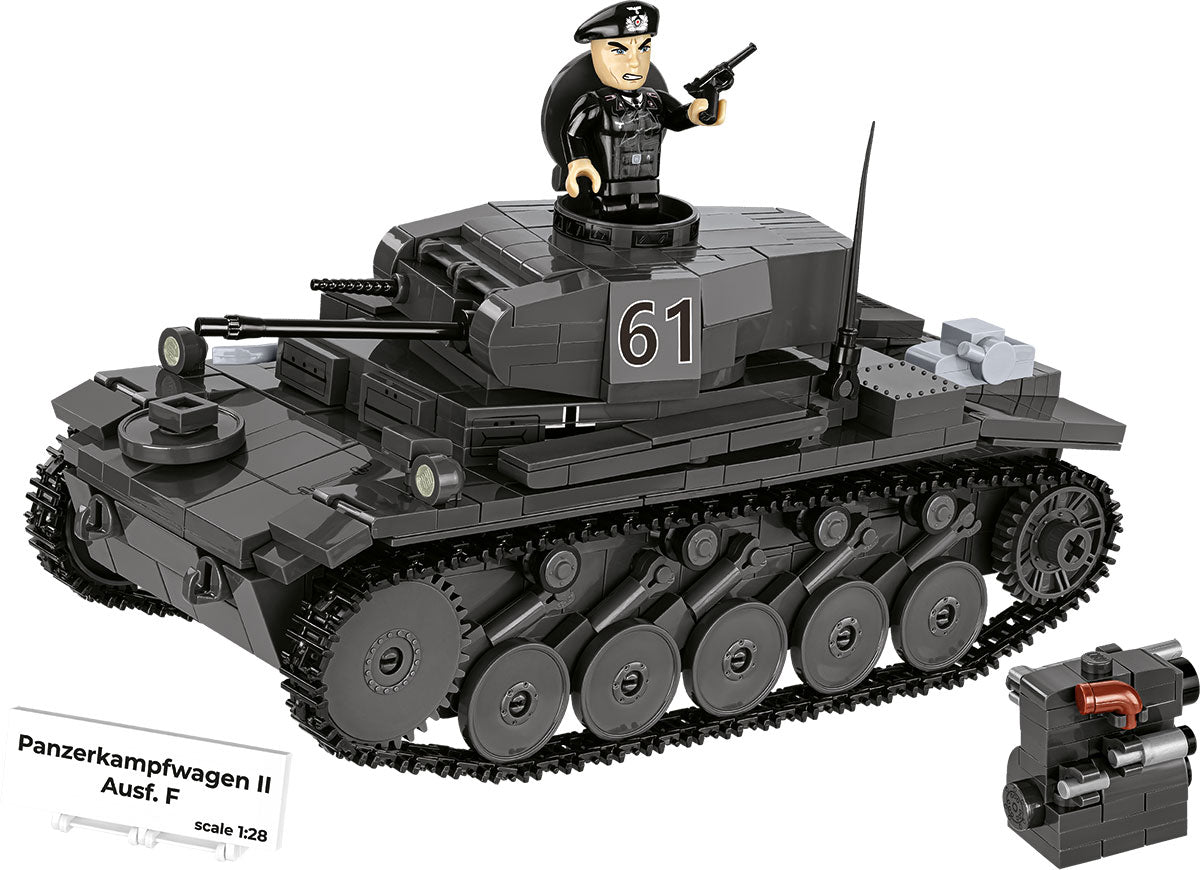 COBI Historical Collection WWII PANZERKAMPFWAGEN II Ausf. F Tank