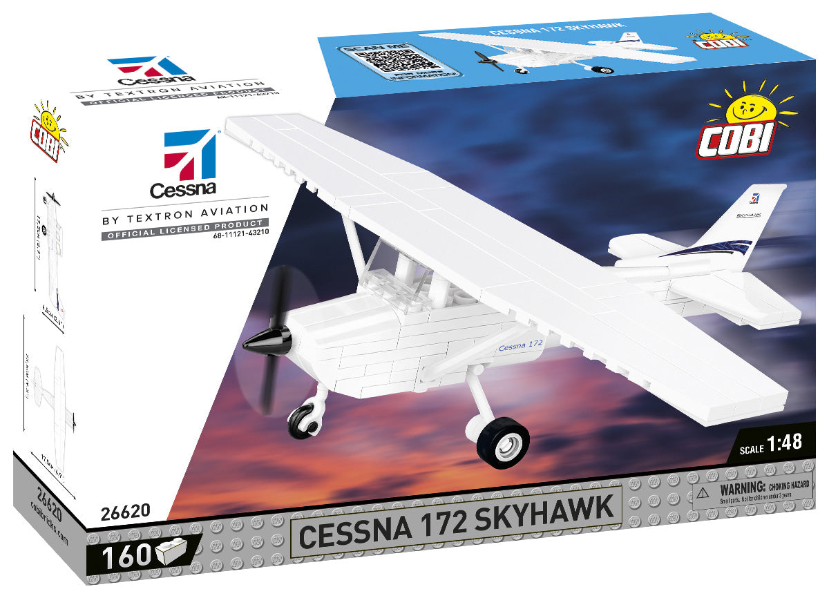 COBI Cessna 172 Skyhawk, White