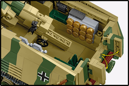 COBI Historical Collection WWII Panzerhaubitze Hummel Building Set, 1118 Pieces