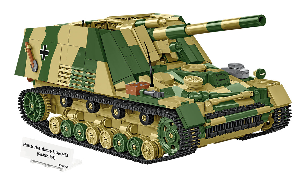 COBI Historical Collection WWII Panzerhaubitze Hummel Building Set, 1118 Pieces