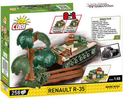 COBI Historical Collection World War II Renault R-35 Light Tank